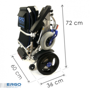 Ergo-08L : fauteuil roulant électrique pliable Ergo-08L : fauteuil roulant électrique pliable