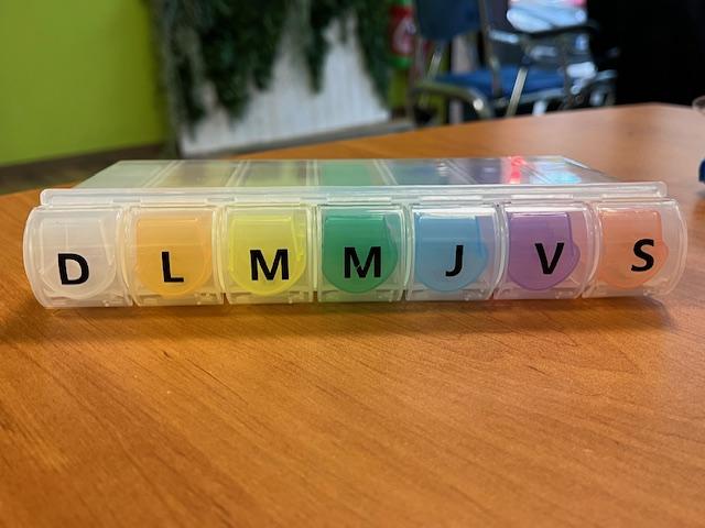 PILULIER SEMAINIER POP