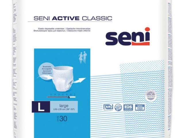 SLIPS ABSORBANTS: SENI PANTS ACTIVE CLASSIC TAILLE M/L/XL 