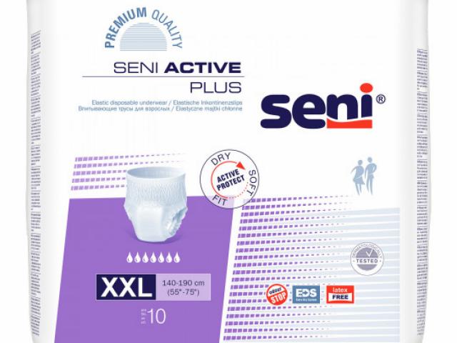 SLIPS ABSORBANTS: SENI ACTIVE PLUS TAILLE XXL 