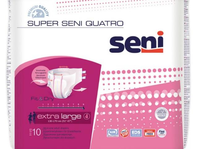 CHANGE COMPLET: SENI QUATRO TAILLE XL FORTE ABSORPTION 